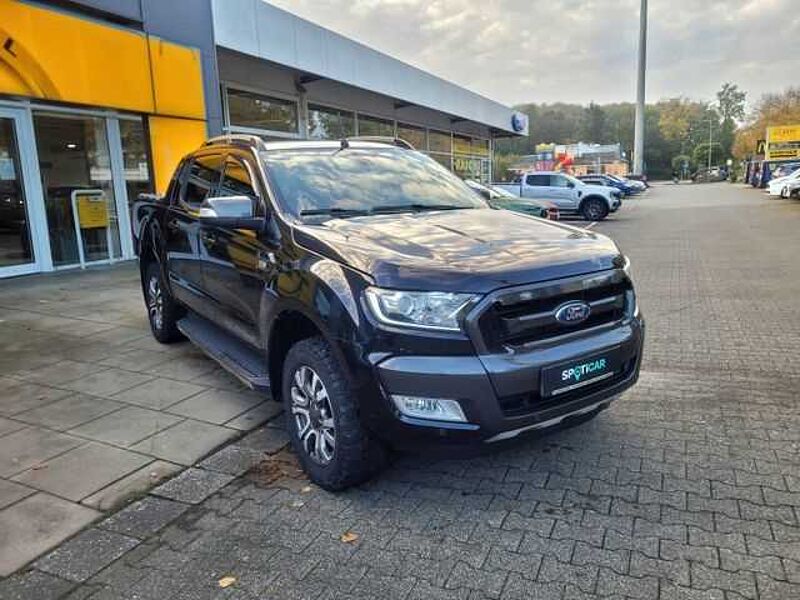 Ford Ranger Wildtrak Doppelkabine 4x4 AHK Navi Sperrdiff. DAB e-Sitze SHZ Rückfahrkam.