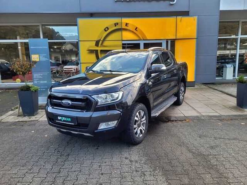 Ford Ranger Wildtrak Doppelkabine 4x4 AHK Navi Sperrdiff. DAB e-Sitze SHZ Rückfahrkam.