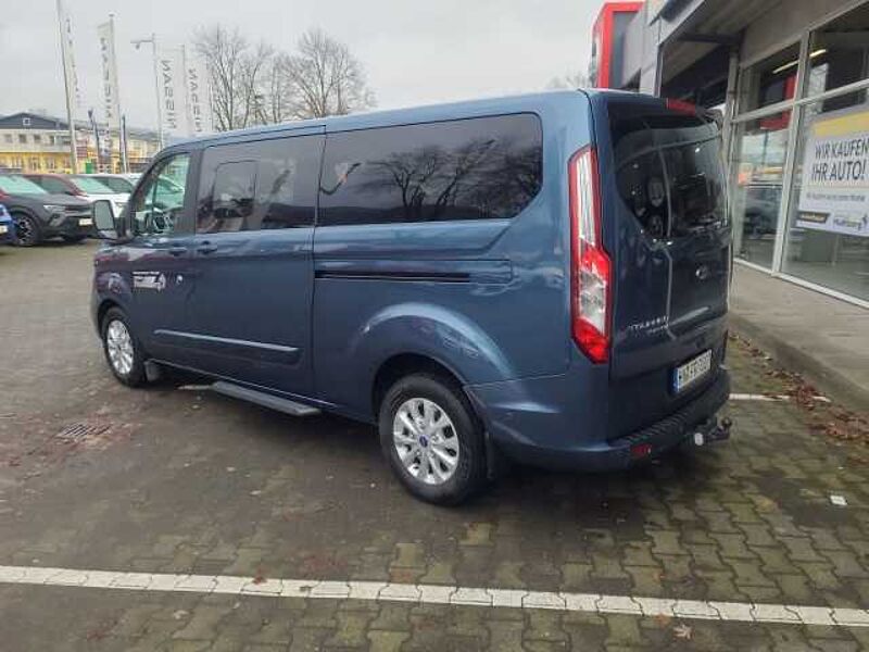 Ford Tourneo Custom Kombi 320 L2 Titanium X EU6d-T 2.0 TDCi AHK Navi Klimaautom SHZ Temp PDC Alu met