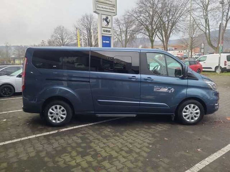 Ford Tourneo Custom Kombi 320 L2 Titanium X EU6d-T 2.0 TDCi AHK Navi Klimaautom SHZ Temp PDC Alu met