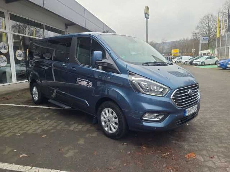 Ford Tourneo Custom Kombi 320 L2 Titanium X EU6d-T 2.0 TDCi AHK Navi Klimaautom SHZ Temp PDC Alu met