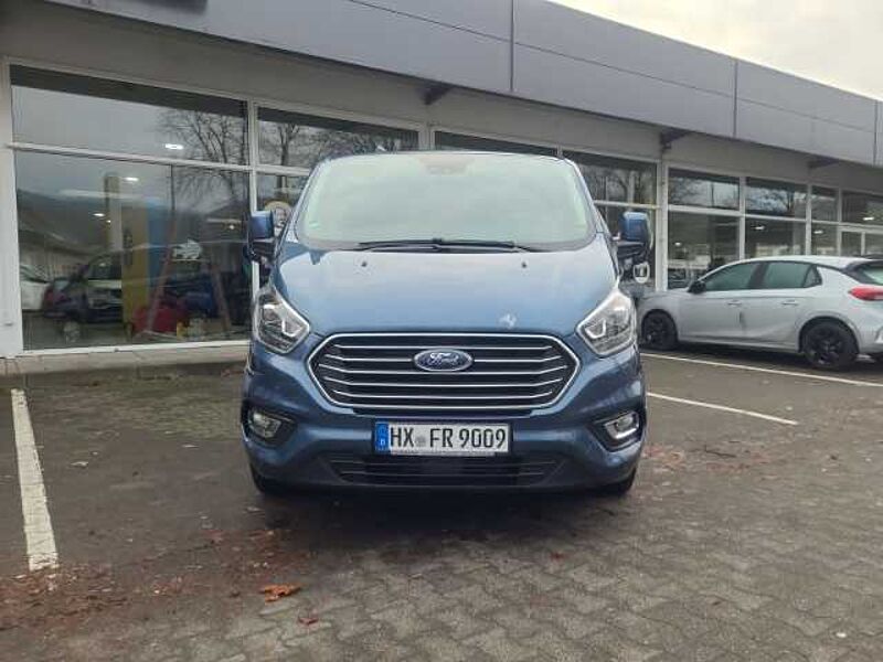 Ford Tourneo Custom Kombi 320 L2 Titanium X EU6d-T 2.0 TDCi AHK Navi Klimaautom SHZ Temp PDC Alu met