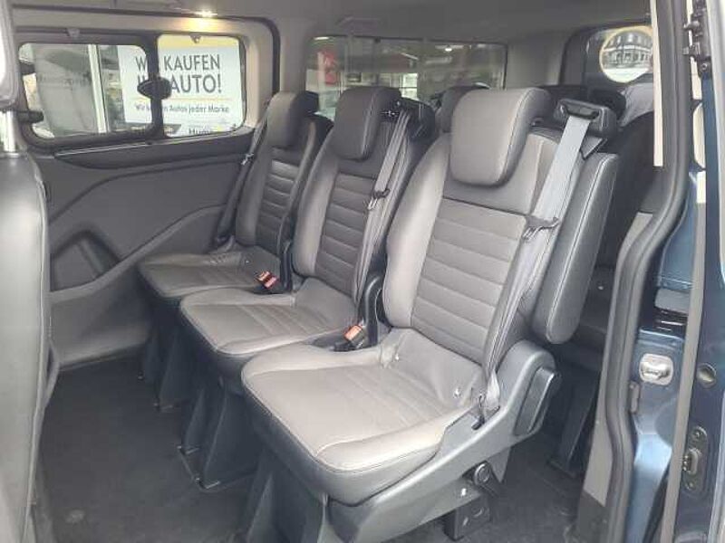 Ford Tourneo Custom Kombi 320 L2 Titanium X EU6d-T 2.0 TDCi AHK Navi Klimaautom SHZ Temp PDC Alu met