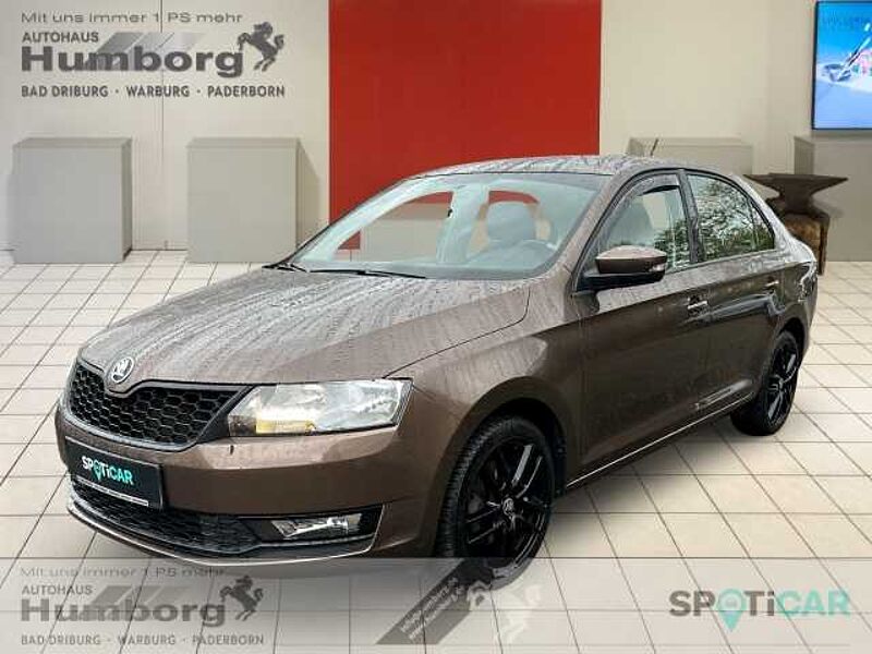 SKODA Rapid 1,0 TSI Ambition AHK-abnehmbar SHZ Temp PDC Speedlimiter Alu Klima Freisprech BT