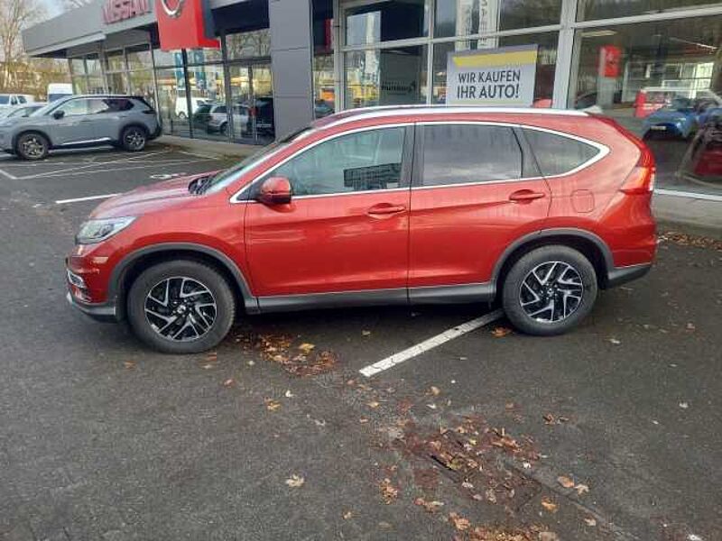 Honda CR-V Elegance 4WD 2.0 i-VTEC Navi Mehrzonenklima DAB Ambientebeleuchtung Alarm Rückfa