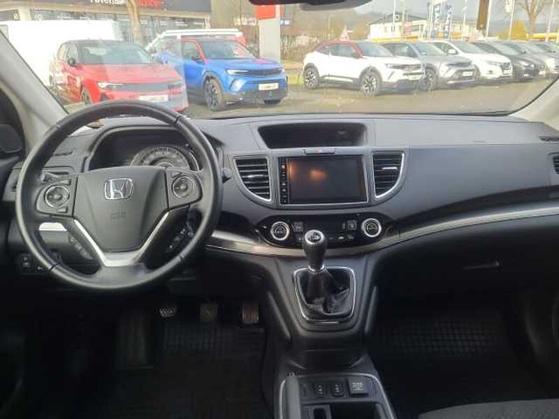 Honda CR-V Elegance 4WD 2.0 i-VTEC Navi Mehrzonenklima DAB Ambientebeleuchtung Alarm Rückfa